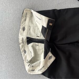 Black dickies US 4 slim straight pants